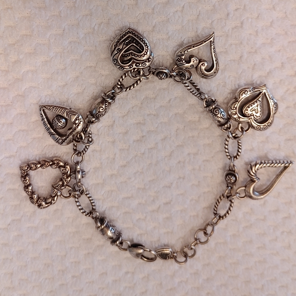 Brighton Heart Charm Bracelet